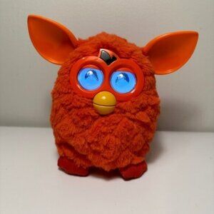 Furby boom 2012 hasbro Orange Phoenix Red talking interactive toy 2012
